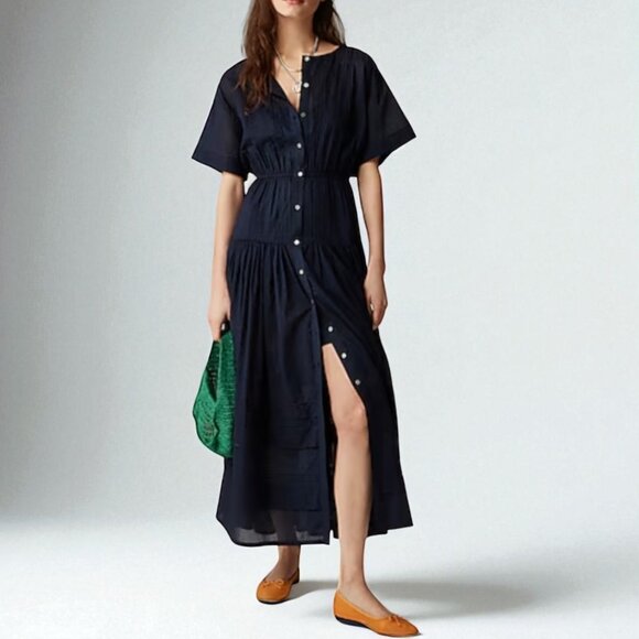 J. Crew Dresses & Skirts - J. Crew Pintuck shirtdress in cotton voile Size XS